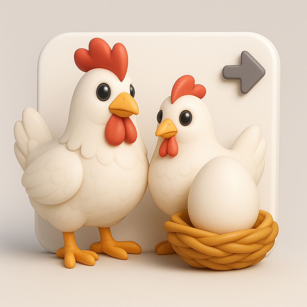 Breeder and hatchery icon